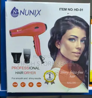 Nunix Commercial Hair Blowdry Straightener / Blowdrier