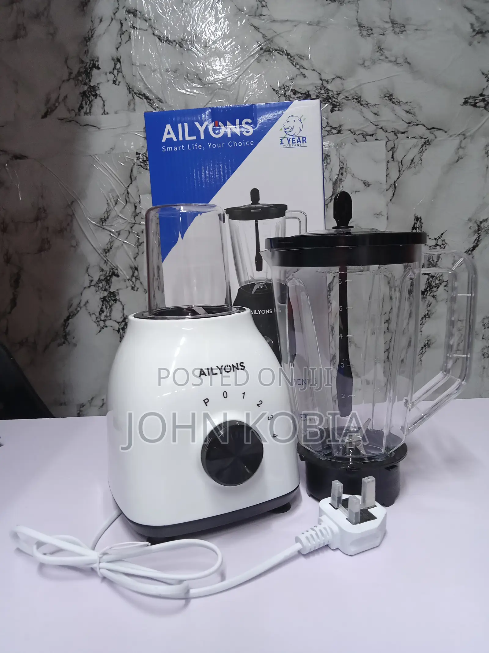 Ailyons 2 in 1 Home Blender