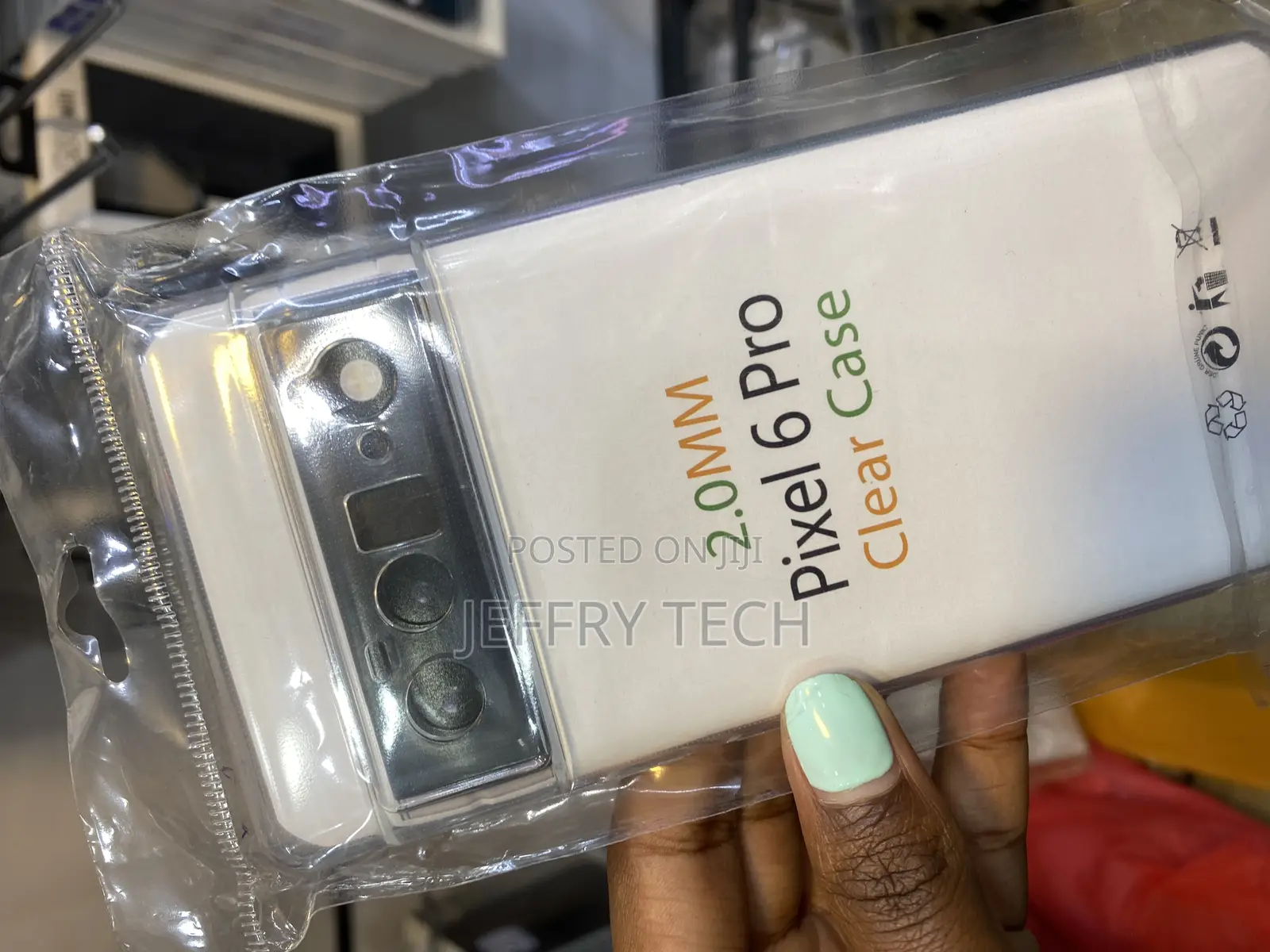 Craftech Google Pixel 6 Pro Tpu Case, Transparent Cover