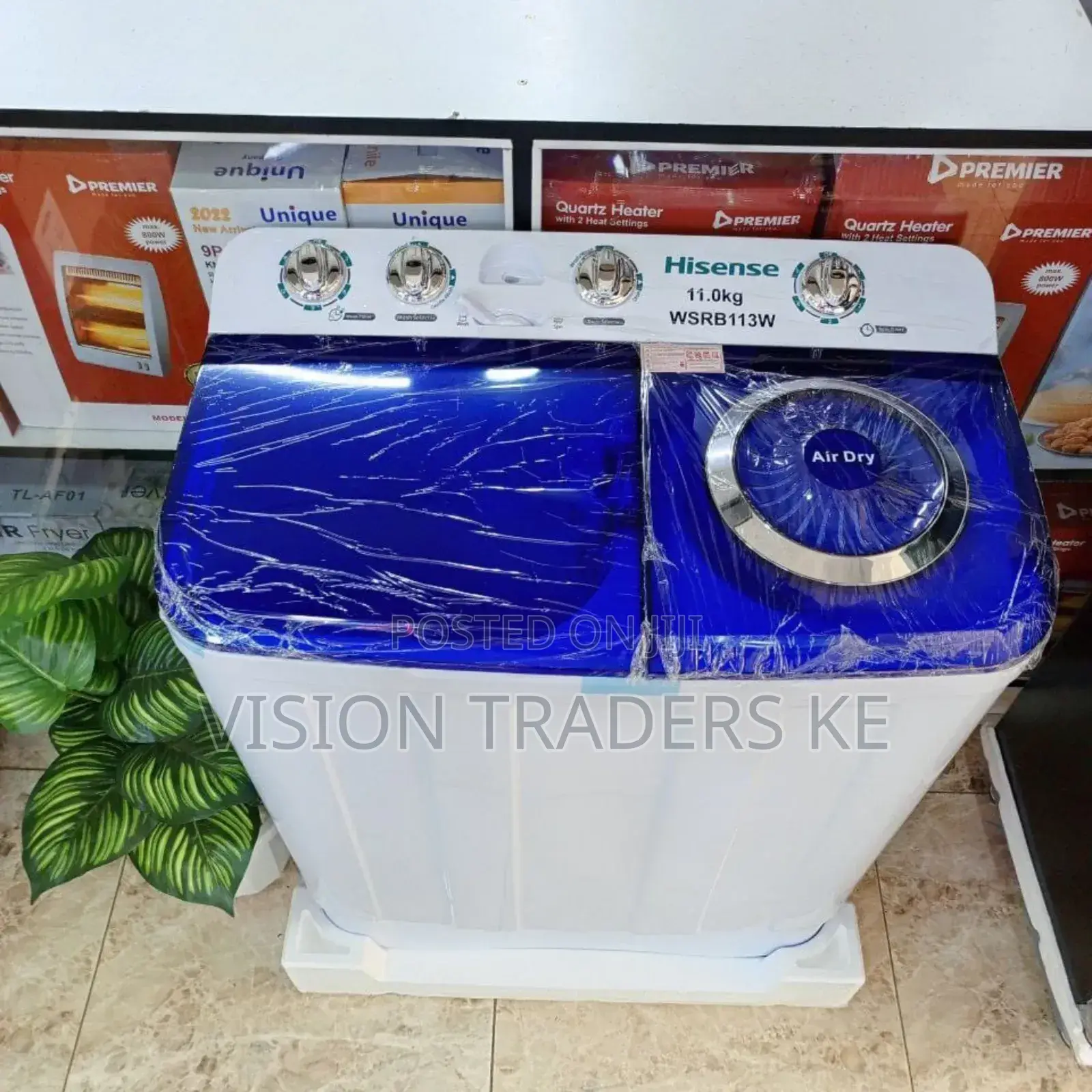 Hisense 11.0kg Twin Tub Washing Machine Top Load Washer