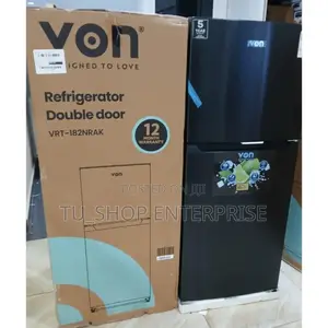 Fridges! 182 Litres No Frost Von Fridge TMF VRT - 182