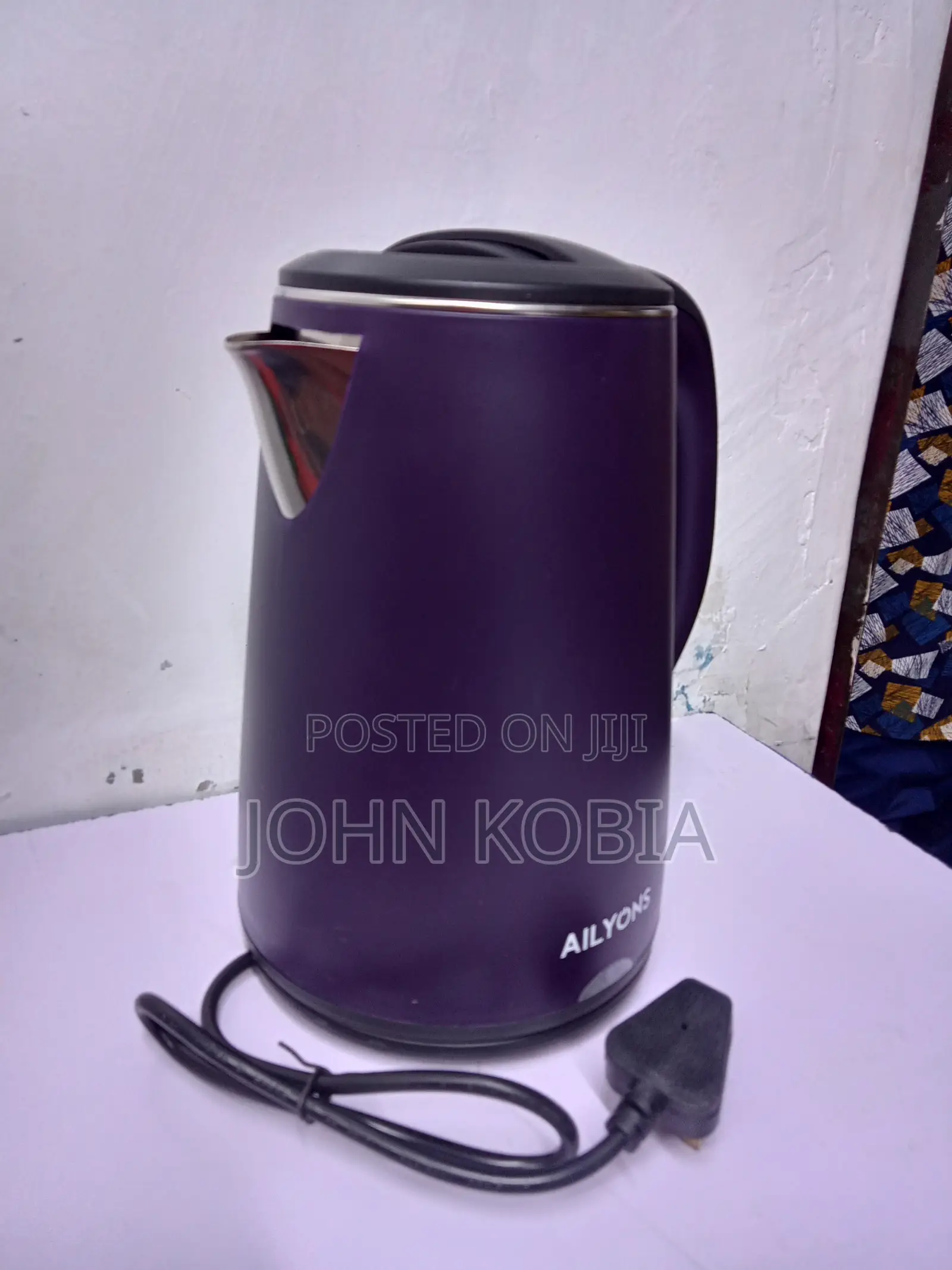 Ailyons Fk-0308 Stainless Steel 2.2l Electric Kettle