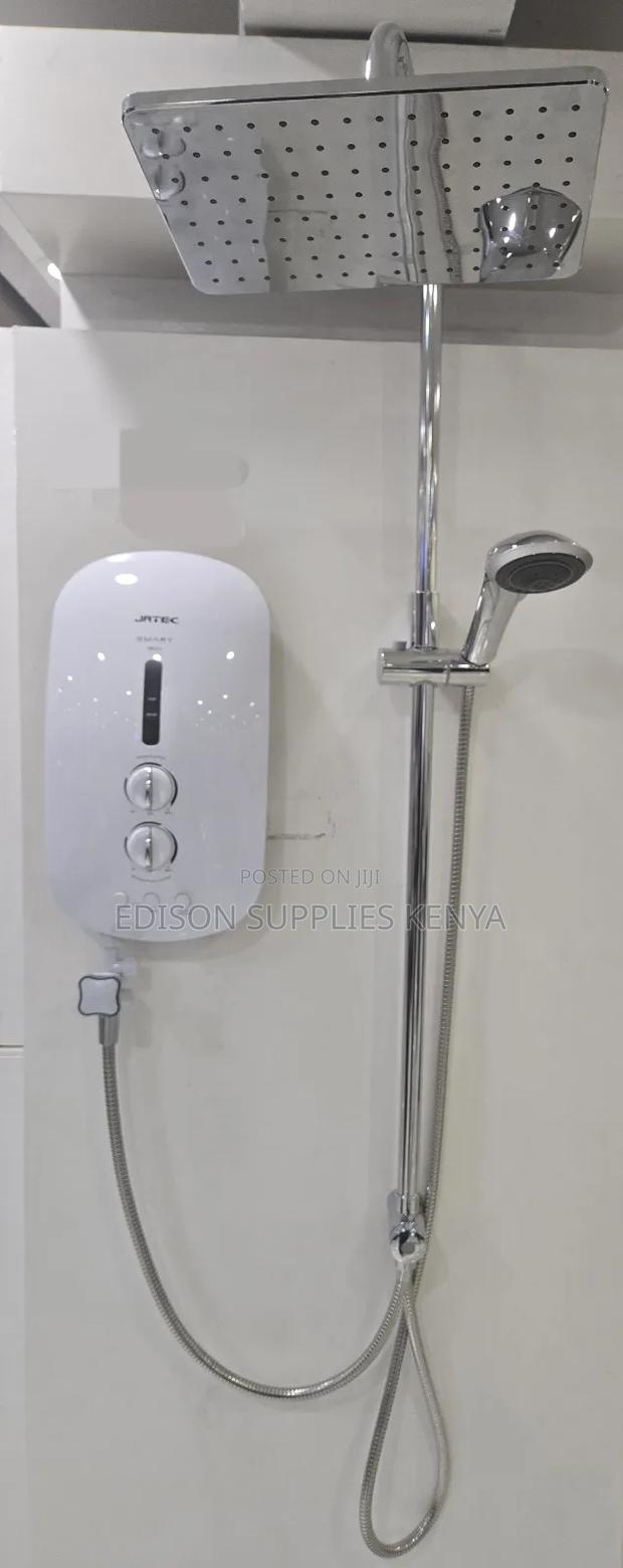 Jatec Rainshower Instant Tankless Water Heater Overhead