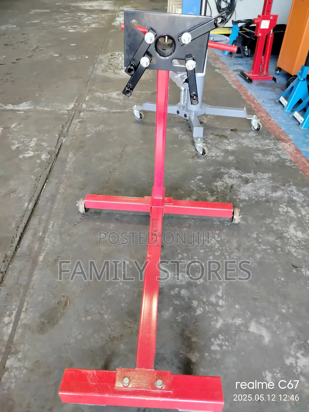 Heavy Duty Engine Rack Stand Machine