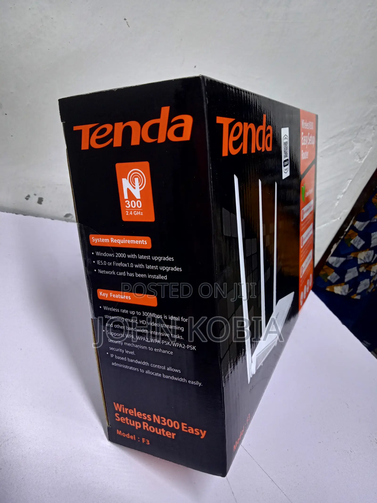 Tenda F3 300mbps Wireless 3 Antennae Router