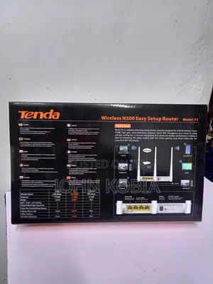 Tenda F3 300mbps Wireless 3 Antennae Router