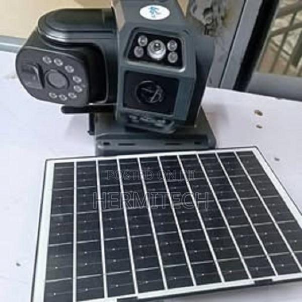 4g Dual Lens Camera Solar Powered Pan Tilt Security Camera - main view