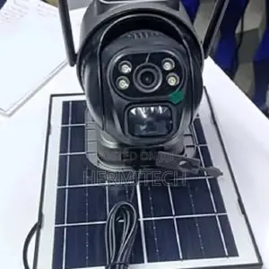 4g Dual Lens Camera Solar Powered Pan Tilt Security Camera