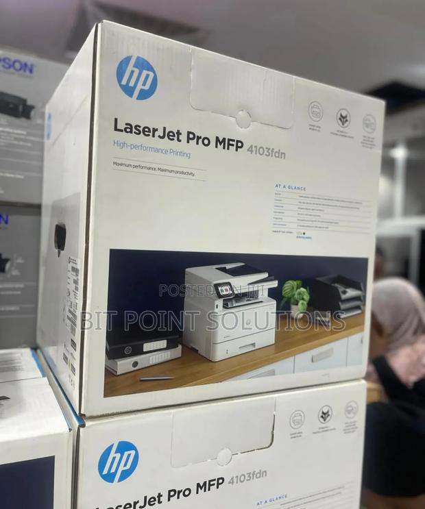 Hp Laserjet Pro Mfp 4103fdn Printer (42ppm 4103fdw)