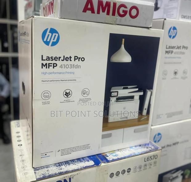 Hp Laserjet Pro Mfp 4103fdn Printer (42ppm 4103fdw) - thumbnail 3