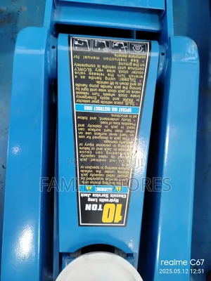 Commercial 10tonne Trolley Jack Machine Hydraulic.