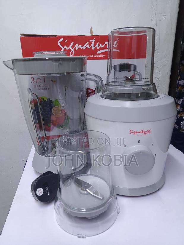Signature Blender 3 in 1 With Grinder – 1.5 Litres
