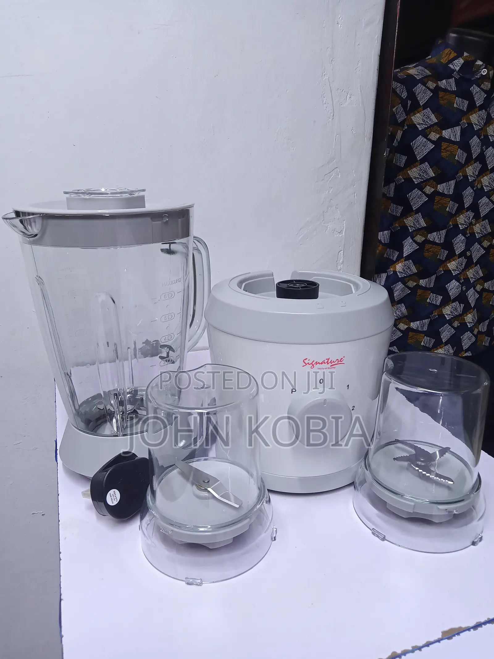 Signature Blender 3 in 1 With Grinder – 1.5 Litres