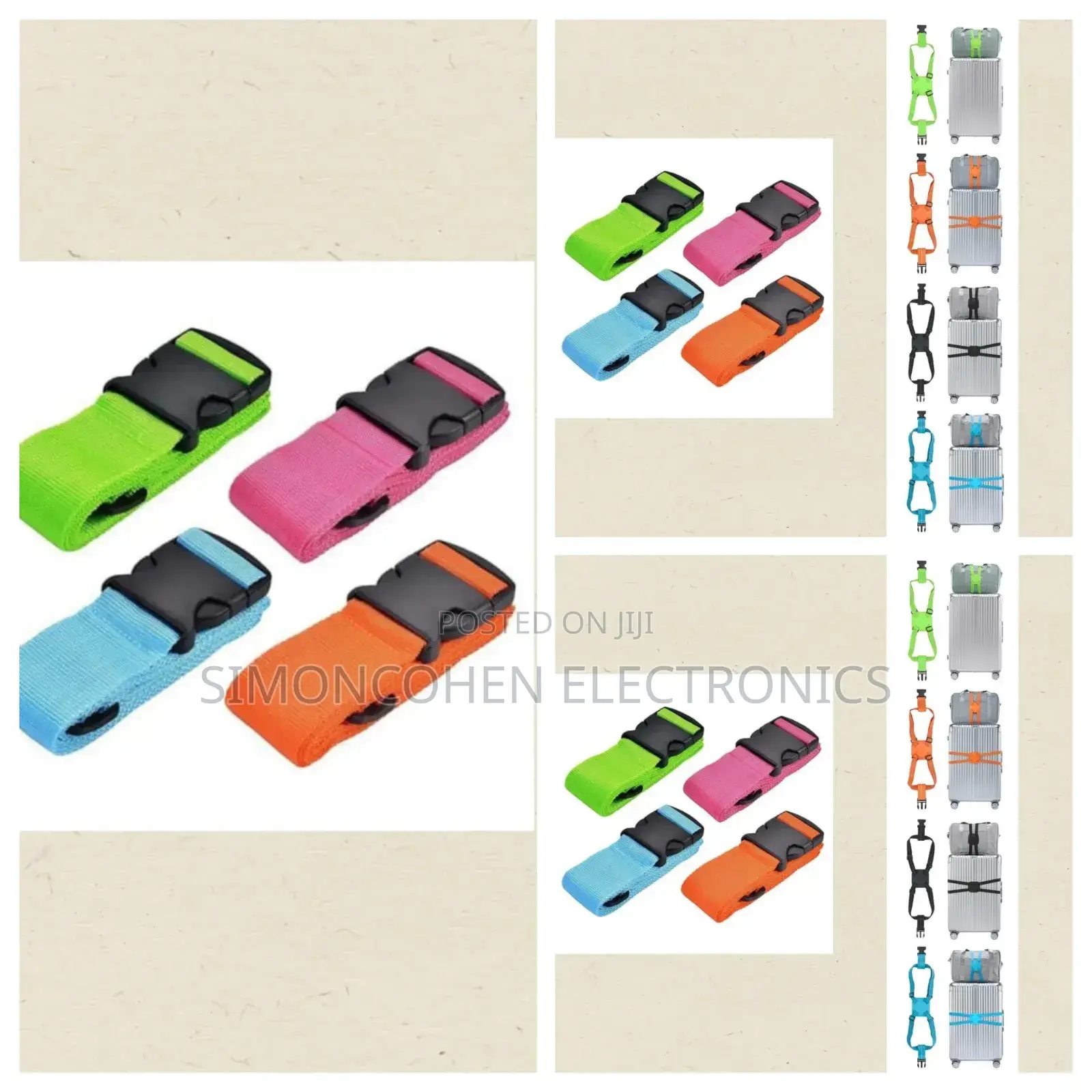 Travel Luggage Bag Straps