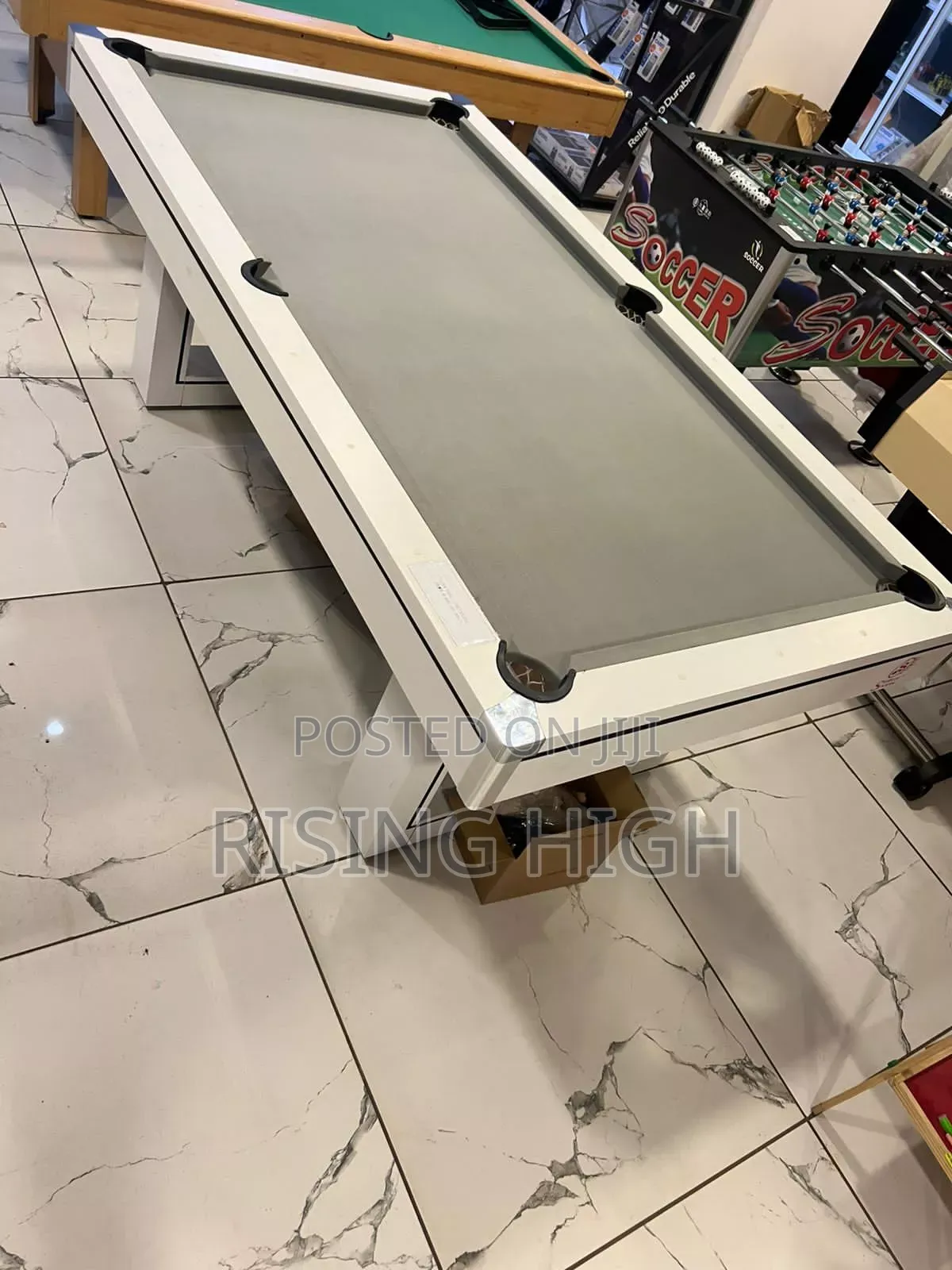 Elegant Marble Pool Table