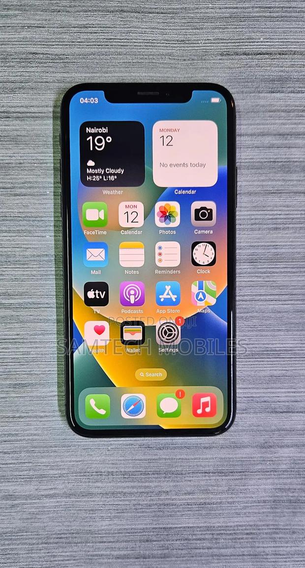 Apple iPhone X 256 GB Black - thumbnail 2