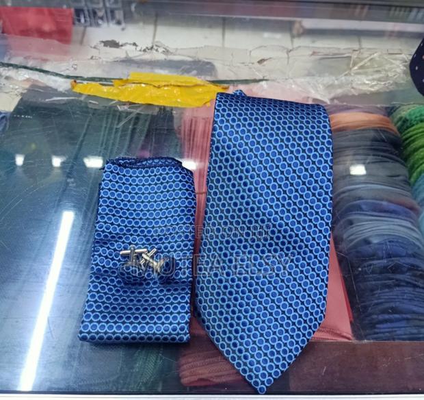 Electric Blue Executive Tie Sets - thumbnail 3