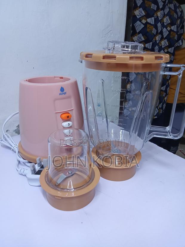 Nunix 2in1 Blender With Grinder, 1.5l Jar - thumbnail 3