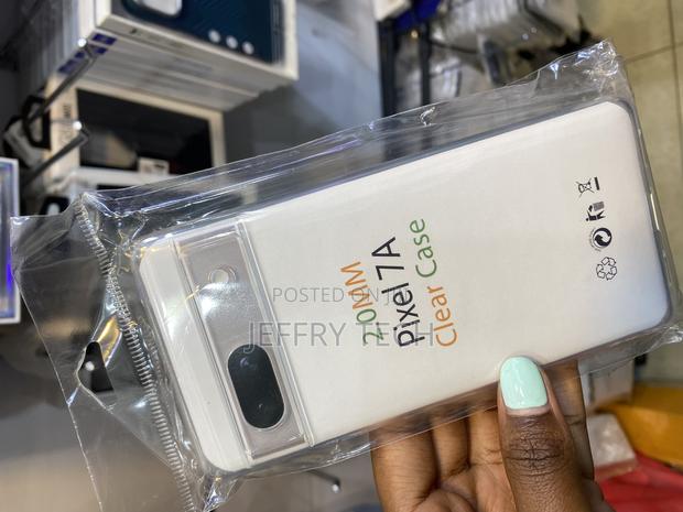 Coverline Google Pixel 7a Back Cover Transparent Silicon - thumbnail 3