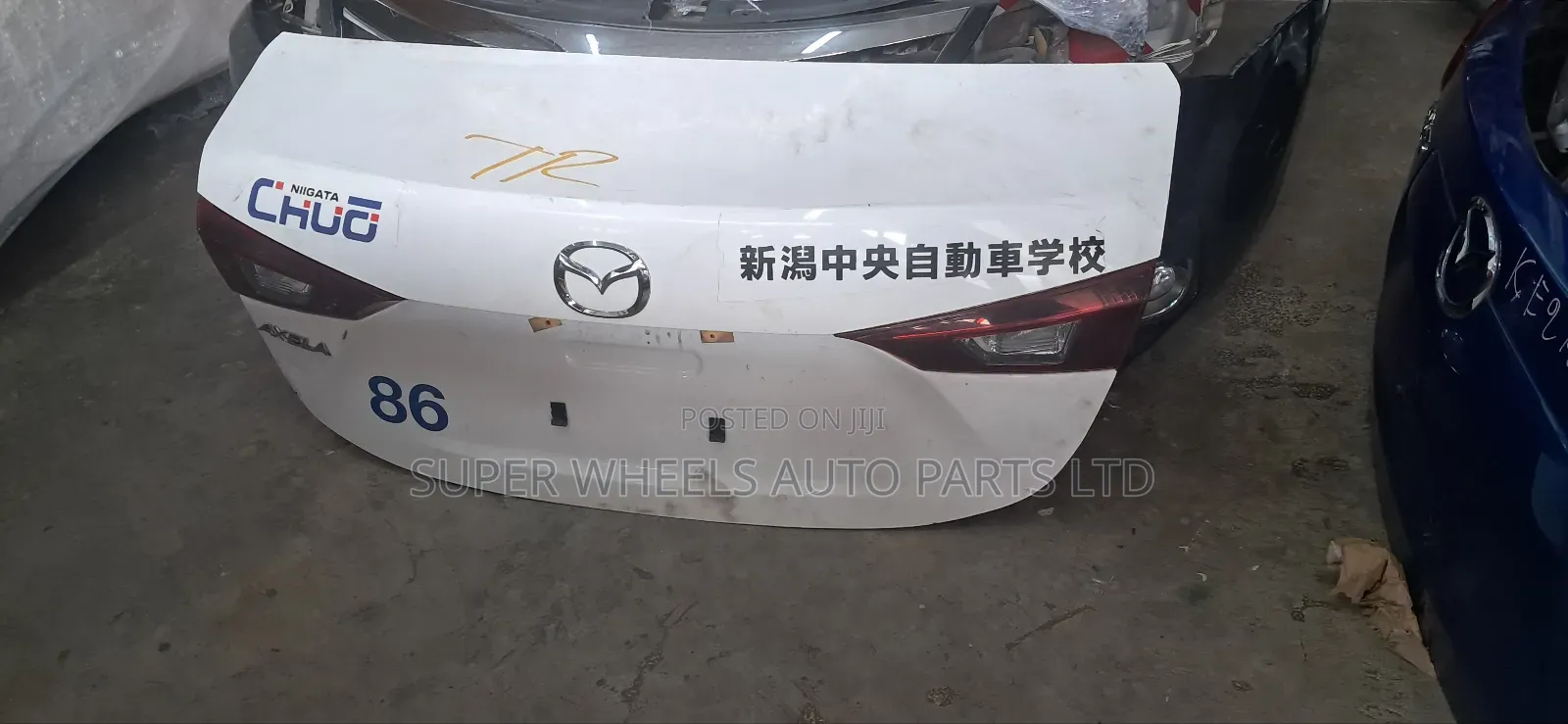 Bootlid Mazda Axela 2014-2016 Model Saloon