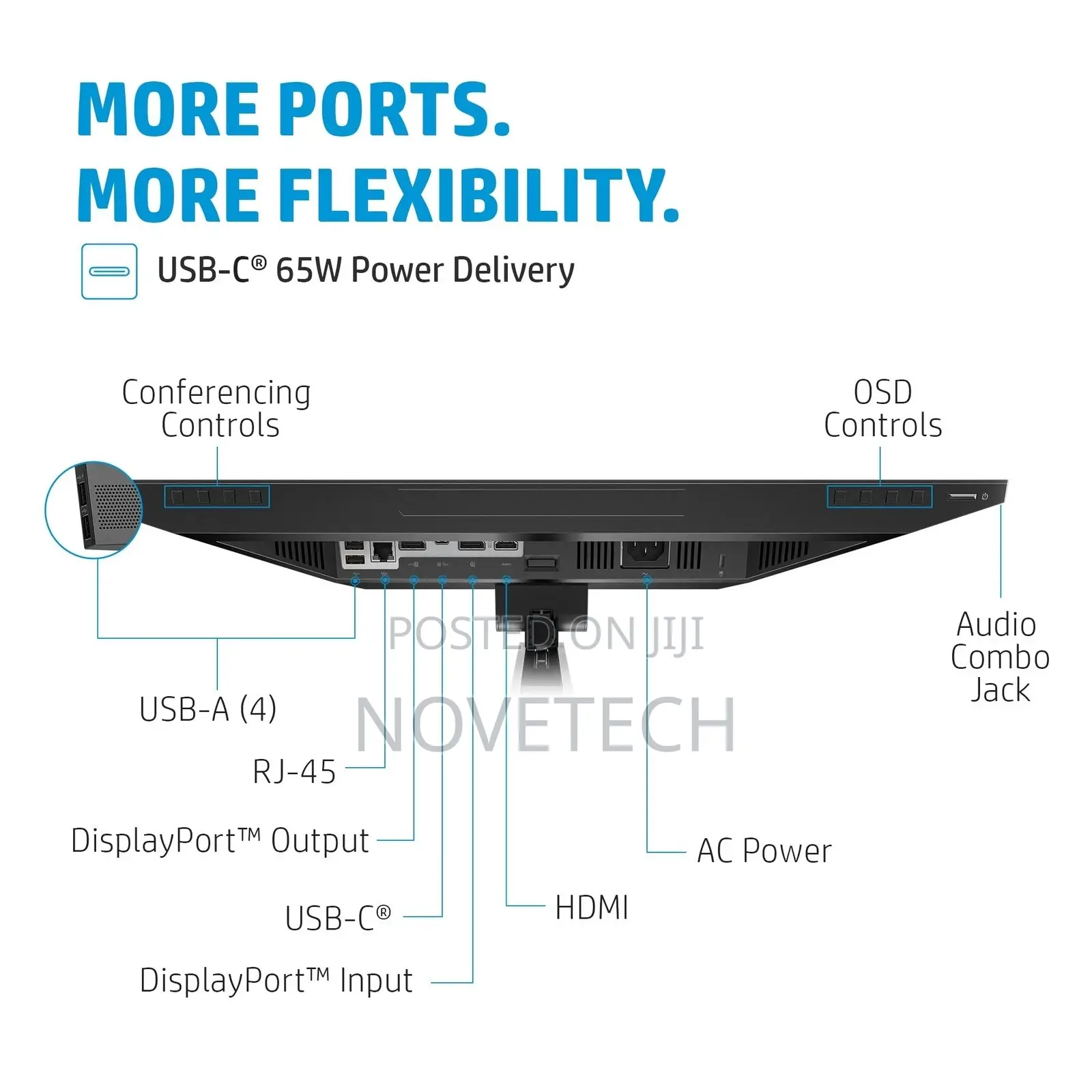 Hp E24m G4 FHD Usb-C Conferencing Monitor FHD 1920 X 1080