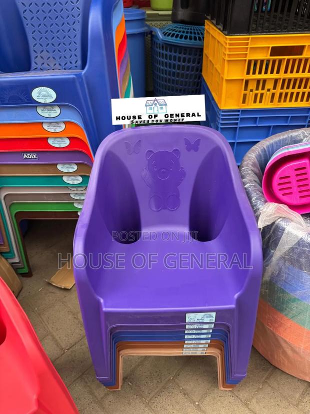 Purple Kids Skyplast Plastic Chairs - main view