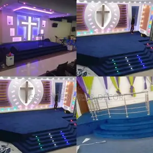 Church Carpets and Altar Carpets With Bluish Lights