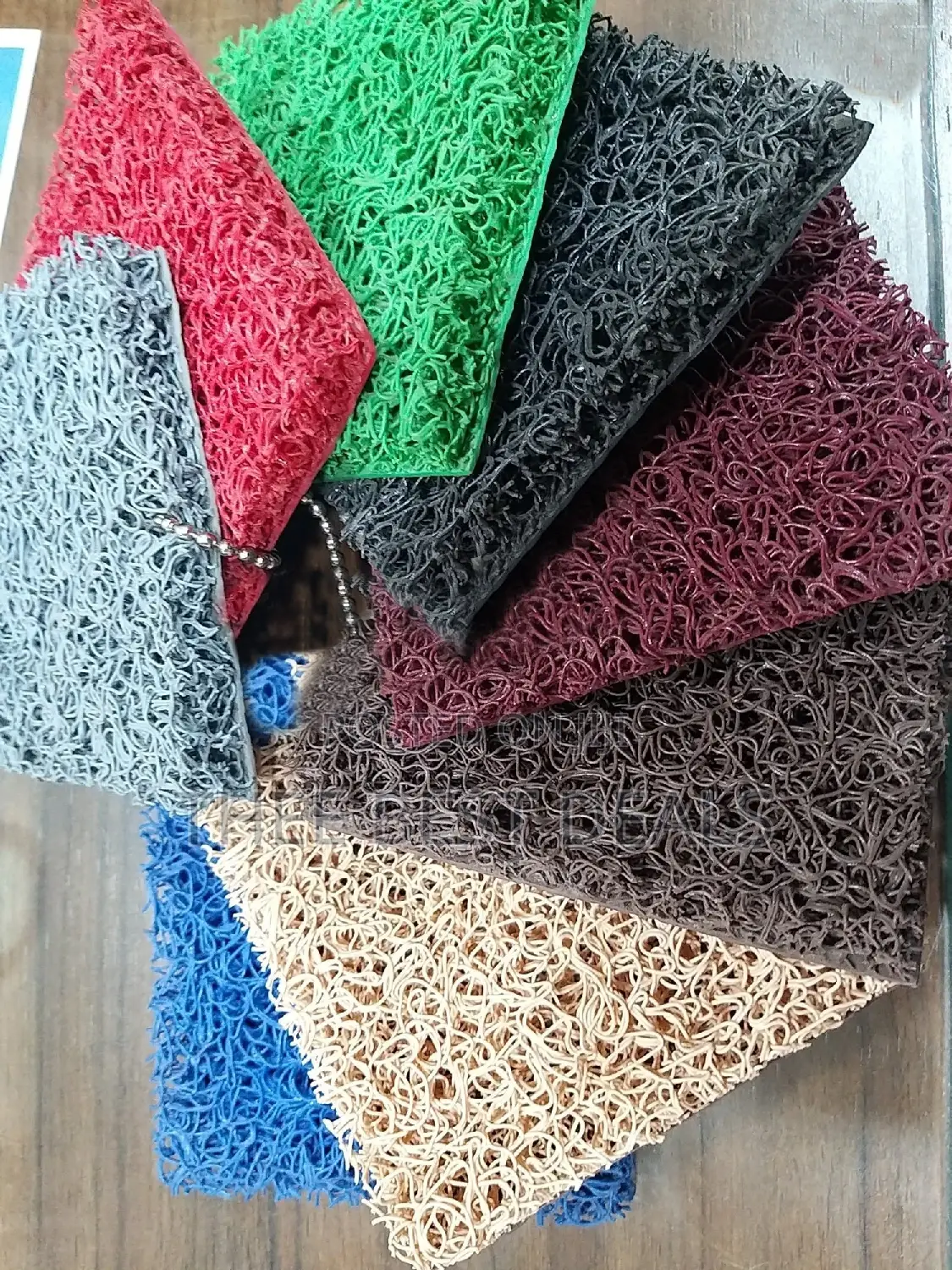 Anti Slip PVC Spaghetti Coil Mats