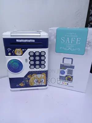 Kids Piggy Bank Password Protection Automatic Saving Bank