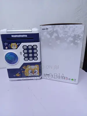 Kids Piggy Bank Password Protection Automatic Saving Bank