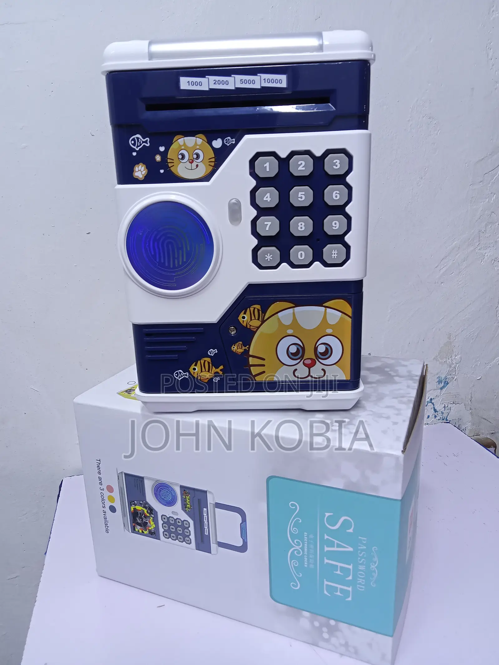 Kids Piggy Bank Password Protection Automatic Saving Bank