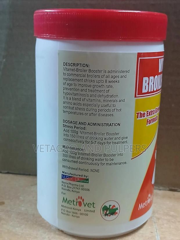 Vitamet Broiler Booster (The Extra Growth Formula)