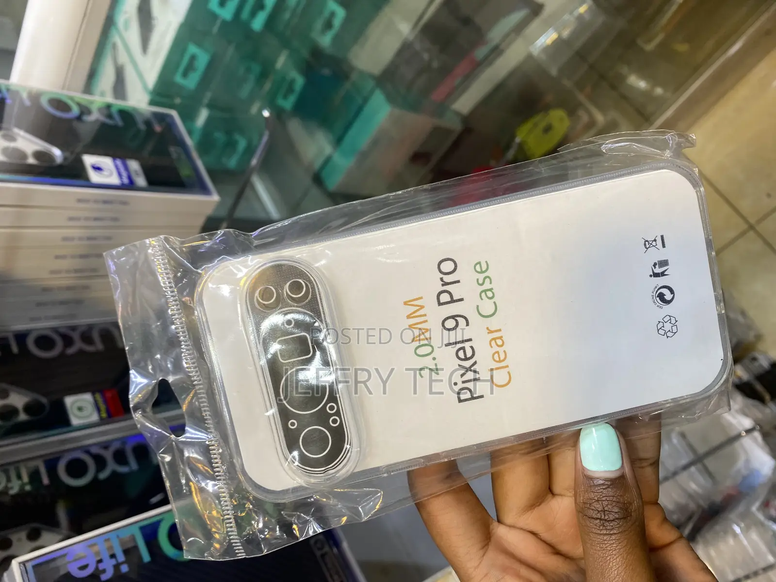Tersely Clear Case for Google Pixel 9 Pro [Anti-Yellowing