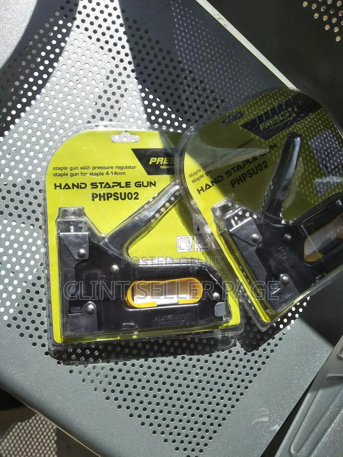 Original Prescott Grip Staple Gun