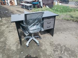 Office Chair+Office Laptop Table 1.2m - thumbnail 2