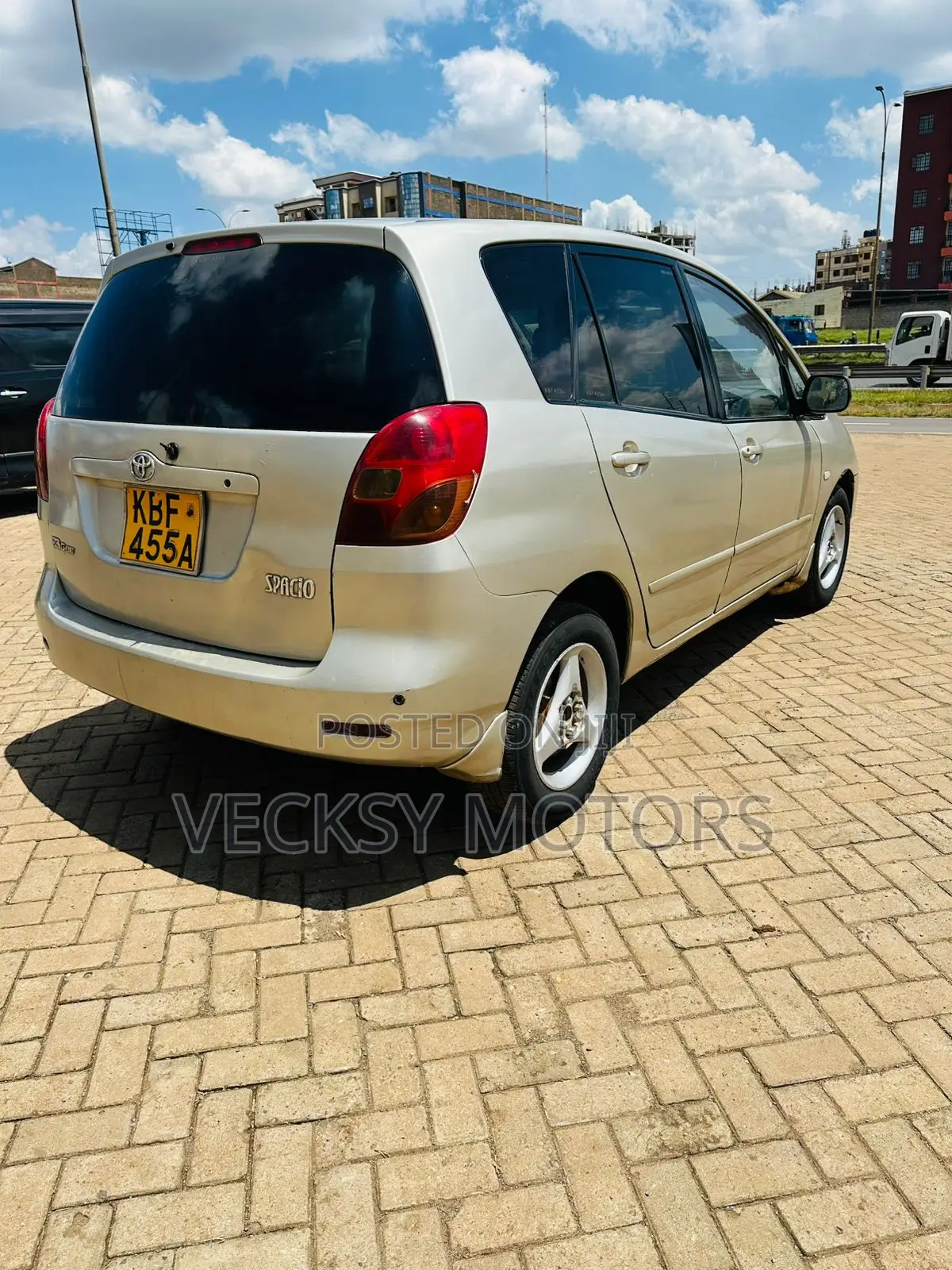 Toyota Corolla Spacio 2002 Gray