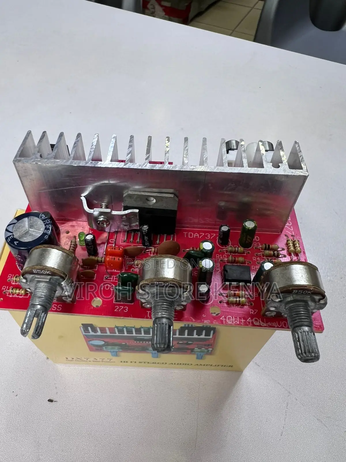 Tda7377 Audio Amplifier Power Board Stereo