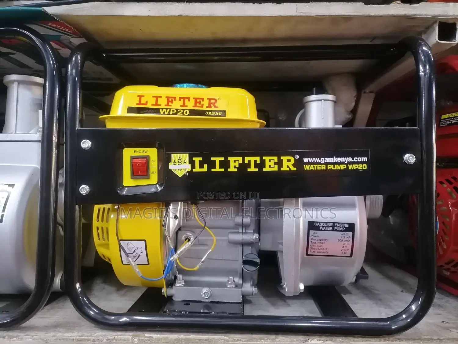 Heavy Duty 2" Lifter Petrol Water Pump