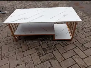 Luxury Pure Marble Top Nesting Coffee Tables