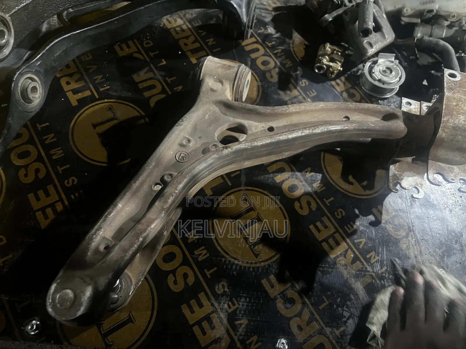 Tearing Off an Audi A4 for Parts