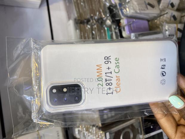Osophter for Oneplus 8t Clear Transparent Crystal Case - main view