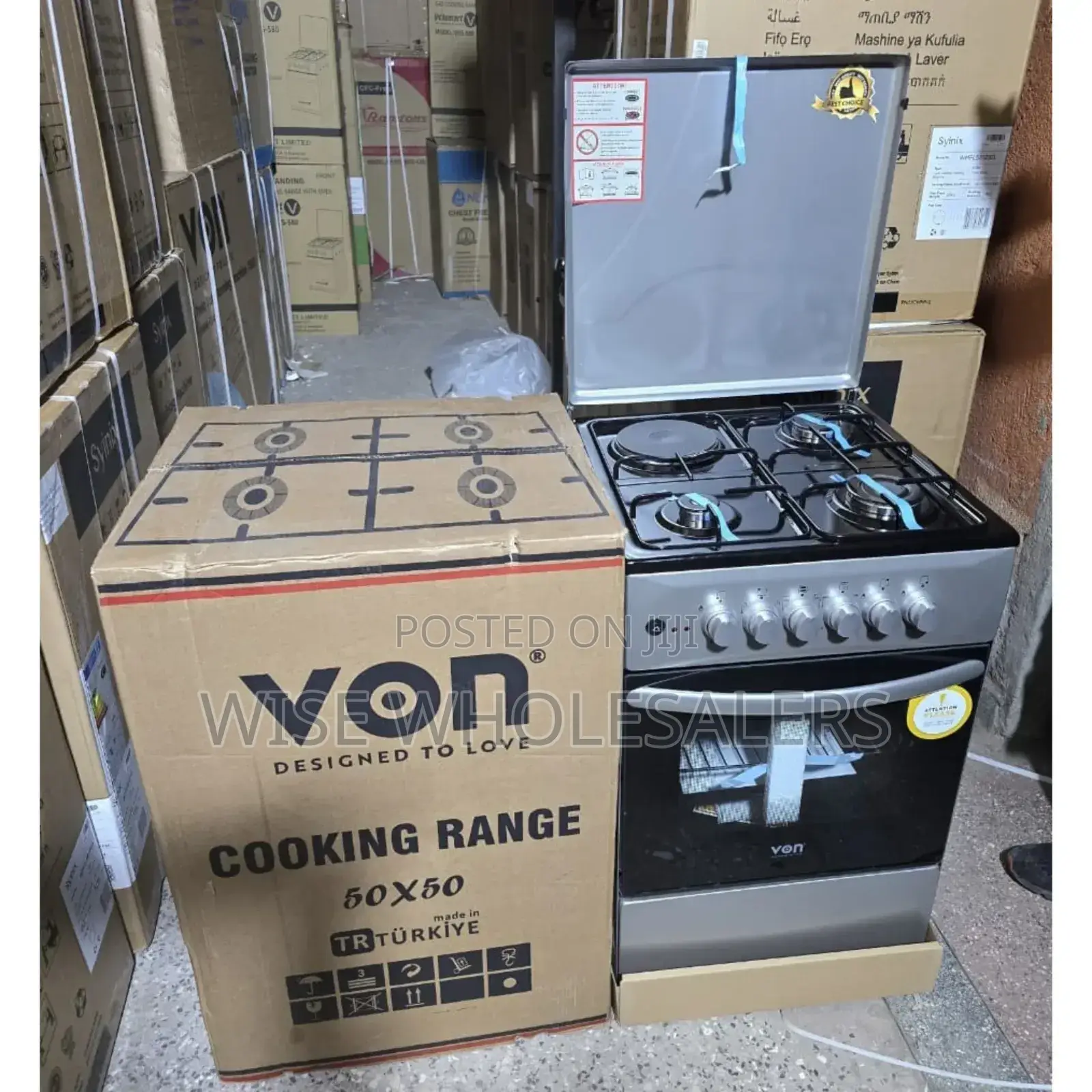50×50 Von 3+1 Standing Cooker√° 