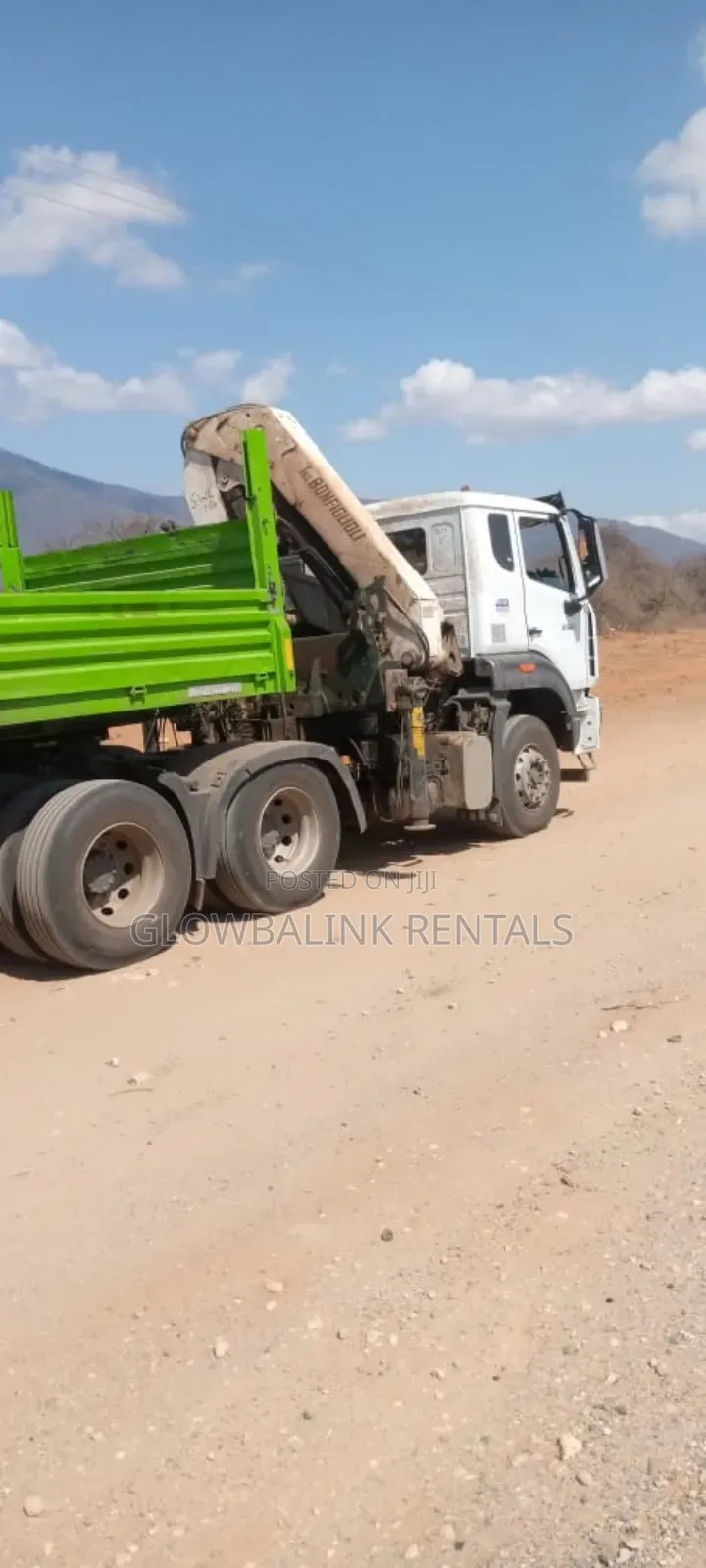 12ton Self Loading Crane, Hiab, 40fts