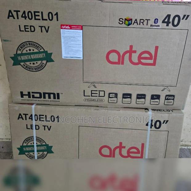 Artel 40 Inch Smart Android Frameless Tv - thumbnail 3
