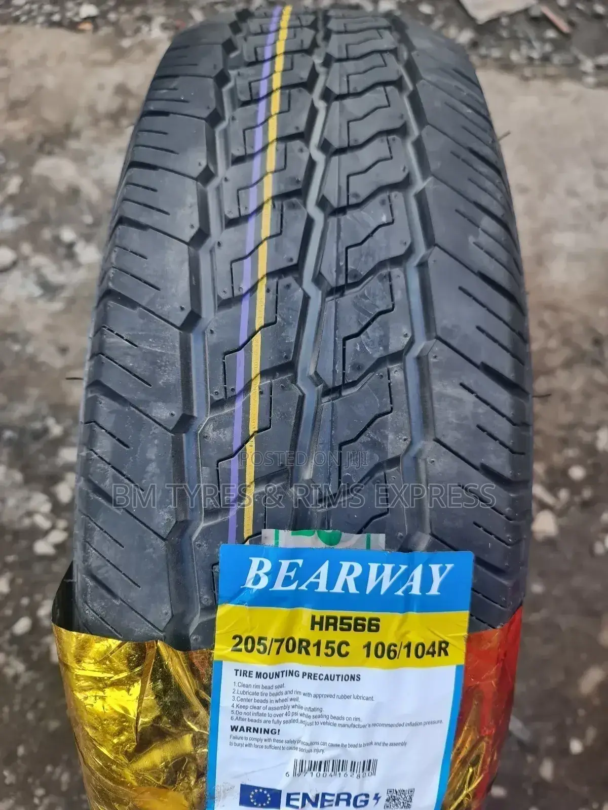 205 /70 R15 Bearway Tyres (Commercial)