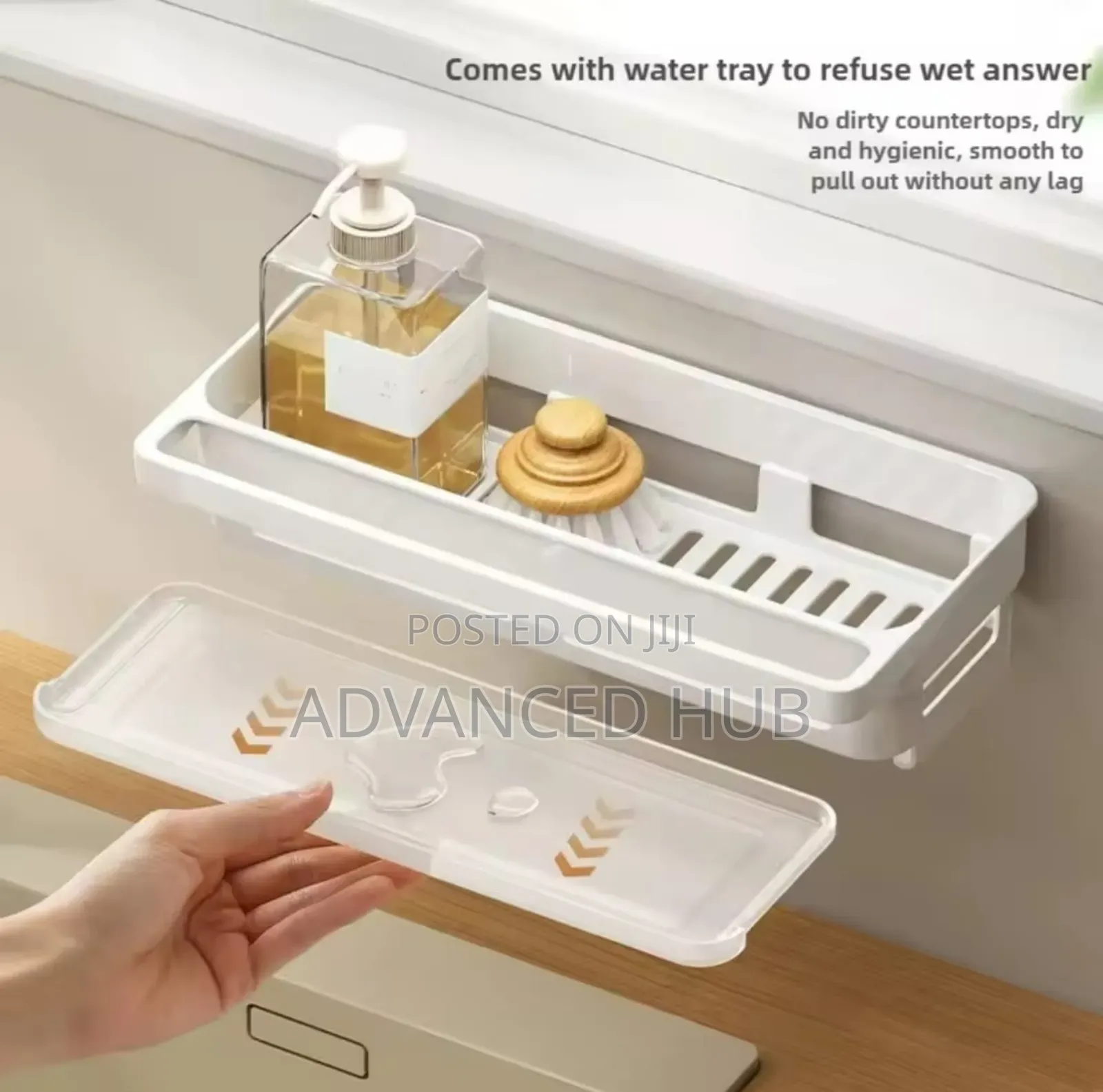 Wall Mounted Sink Caddy Organizer
