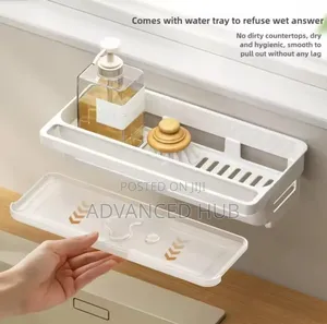Wall Mounted Sink Caddy Organizer