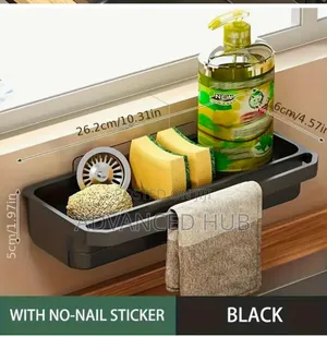Wall Mounted Sink Caddy Organizer