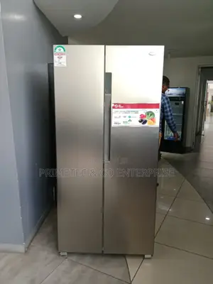 430 Litres Tlac Side by Side Nofrost Grey Refrigerator
