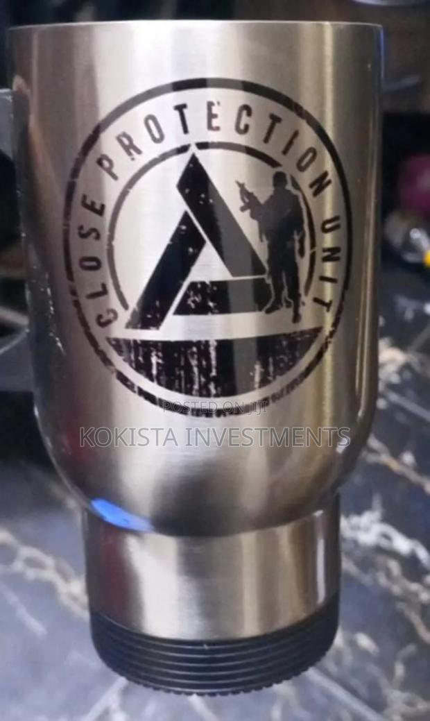 Silver Travelling Mug